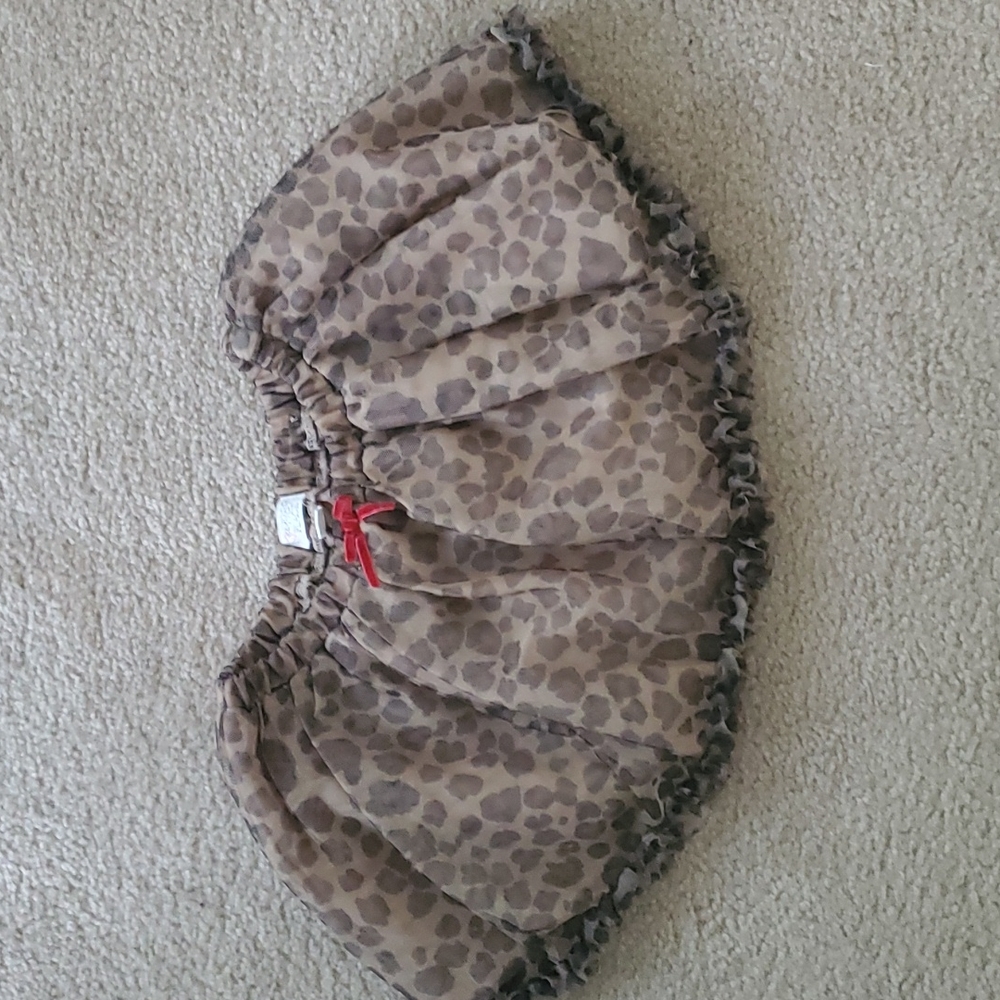 Children's Place leopard skirt